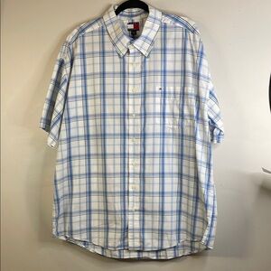 Tommy Hilfiger Shirt & Wrangler Khaki Shorts Set – Men’s XXL / 40 #85